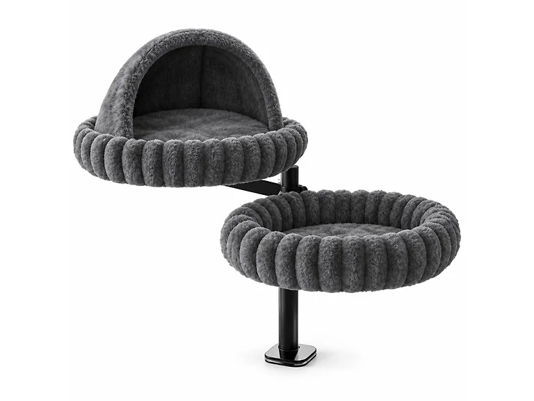 2-Tier Desk Mounted Cat Nest