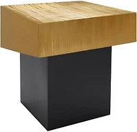 Meridian MRD-254-ET Palladium Iron End Table Gold