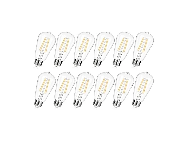 TOBUSA Vintage LED Edison Bulbs 12-Pk