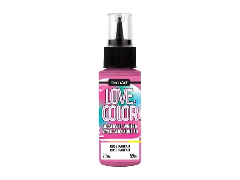 Love, Color 3D Acrylic Writers