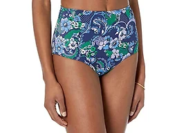 Amazon Essentials Women's AEWS1289SS23, Deep Blue, Paisley, XS