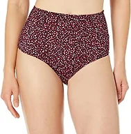Amazon Essentials Women's AEWS1289SS23, Brick Red, Leopard, S