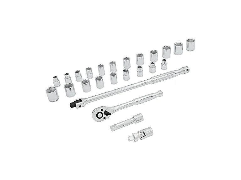 MichaelPro Breaker Bar, 3/8 Ratchet and Socket Set