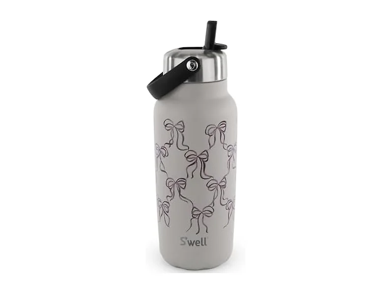 S'well Recycled Stainless Steel Explorer with Flip Straw Lid, 32oz