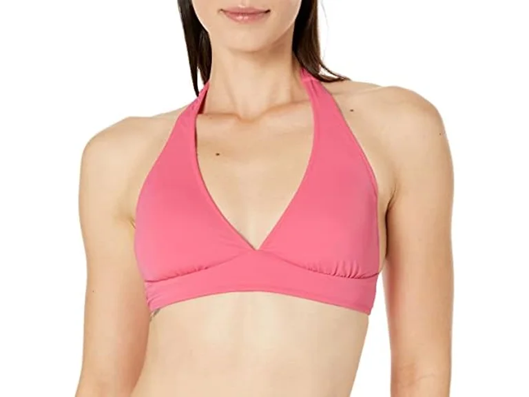 Amazon Essentials Women (M) Swimsuit Top Hot Pink