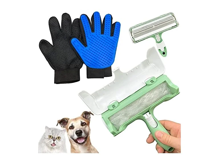 Pet Hair Remover Roller Tool Kit 3 in 1, Eff