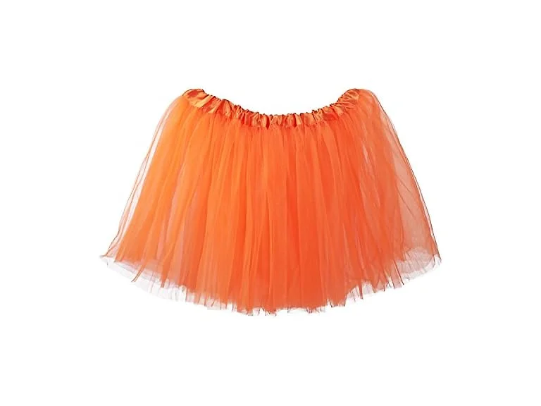 My Lello Women (OS) Adult Tutu Skirt Layer Orange