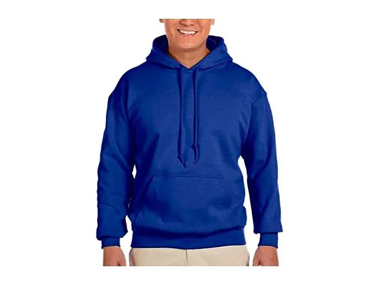 Gildan Men (M) Heavy Blend Hooded Royal Sweatshirt