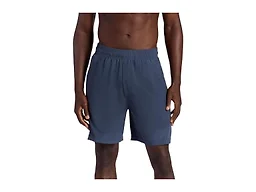 Gaiam Men’s Veda 7” Short, Standard Fit, Stretch Lightweight Material, Moisture-Wicking, Cool Grey, X-Large
