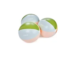 FUNBOY 3-Pack Vintage Beach Balls - Multi-color