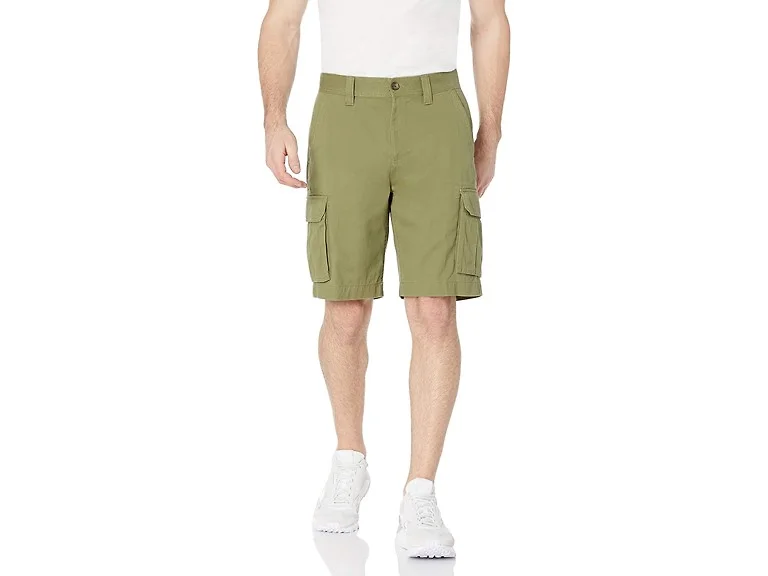 Amazon Essentials Men's Twill Cargo Shorts Olive
