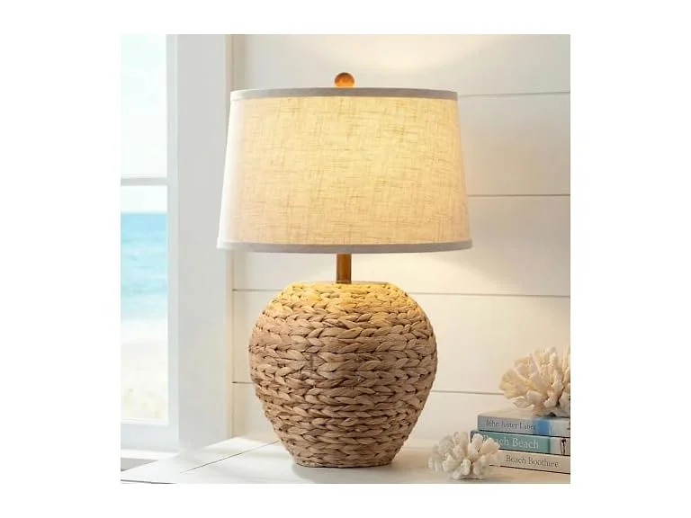 TOBUSA HKRC-TL-KN-T0208-1 Rattan Table Lamp