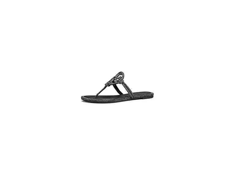 Tory Burch Miller Knotted Pave Sandals