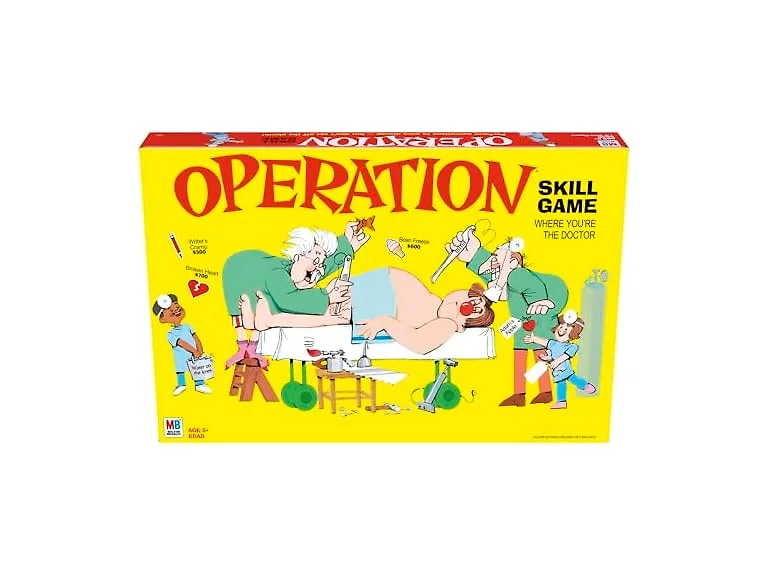 Hasbro Gaming Operation Electronic Board Game Pack of 4