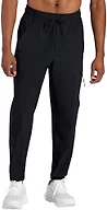 Gaiam Men’s Mountain 2.0 OB Pant, Slim Fit, 30” Inseam, Stretch Lightweight Material, Moisture-Wicking, Black, Small