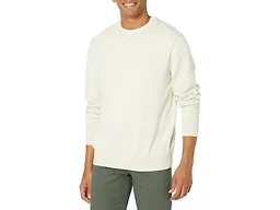 Amazon Essentials Men's Regular Fit Cotton V-Neck Pullover Sweater (Available in Big & Tall), Oatmeal Heather, XX-Large