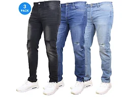 BLU ICE WC-----(Men's 3PK)  MRJ-240 - BK-DW-MW - 30