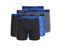 PUMA Men's 6 Pack Sportstyle Boxer Briefs