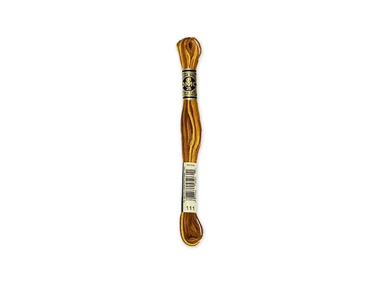 DMC 6-Strand Embroidery Cotton Floss, Variegated Mustard
