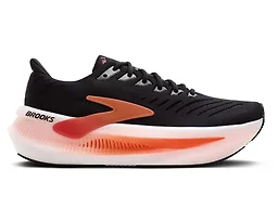 Brooks Glycerin Max 2 Men's Shoes, Black/Tigerlilly/Orange, 8