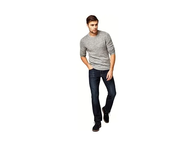 Mavi Matt Men's Straight Leg Mid-Rise