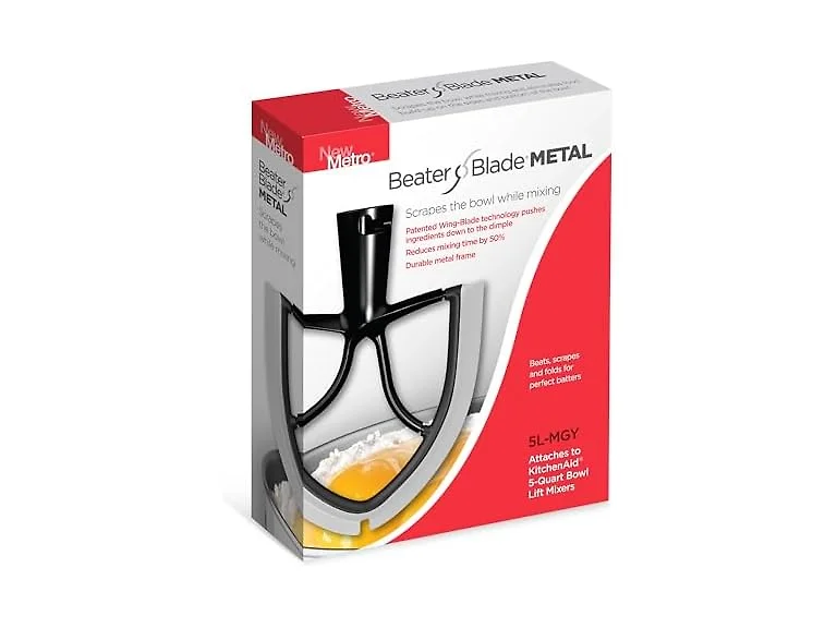 New Metro Design 5L-MGY Medium Flex Edge Beater Blade 