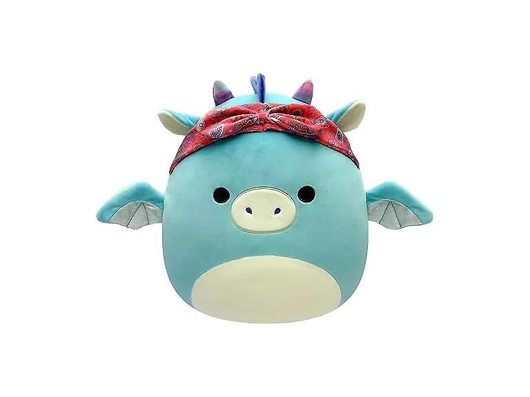 Squishmallows Original 14" Tatiana Teal Dragon
