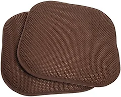 Sweet Home Collection SHC-CPMF-2PK-BRWN 2-Pack Honey