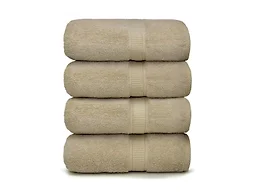 Ariv ABT 30" x 52" 4 Pk Oversized Bath Towels Linen