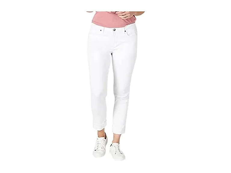 Riders Women (12) Fringe Cuff Boyfriend Jean