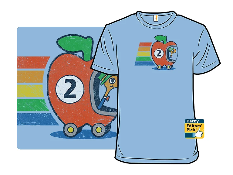 Apple Car Racing Stripes