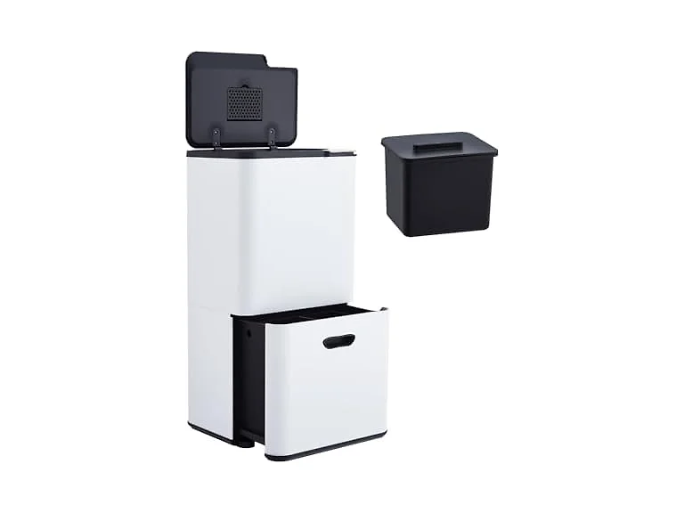 OUTLANE 16 Gal Dual Compost Bin
