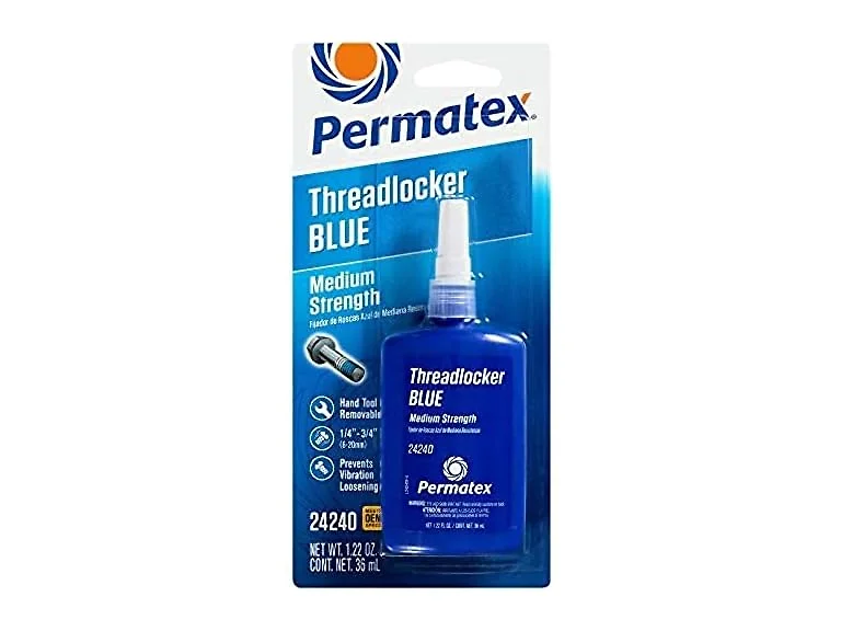 Permatex Threadlocker 1.22 Oz. Blue