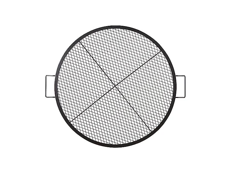 X-Marks Fire Pit Grill Grate, Round Cooking