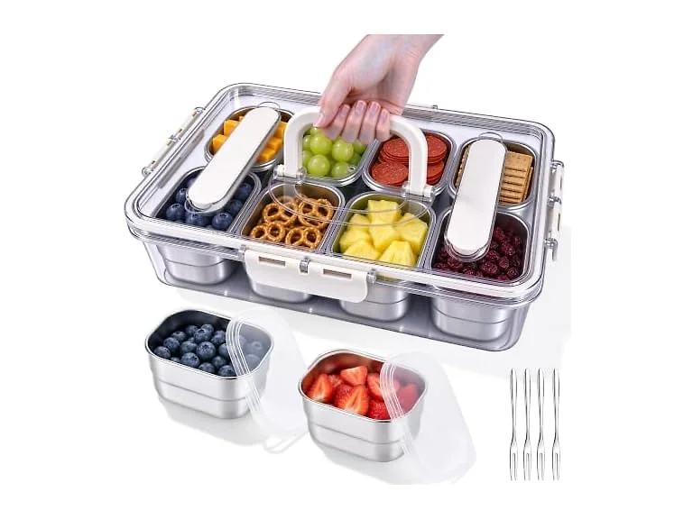 Xinzhanbuy Stainless Steel Snackle Box