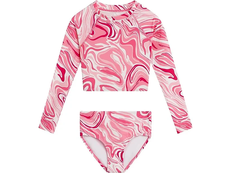 Kanu Surf Girls (14-16) Long Sleeve Rashguard Set
