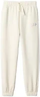 GAP Girls' Logo Pant, Ivory Frost, X-Small