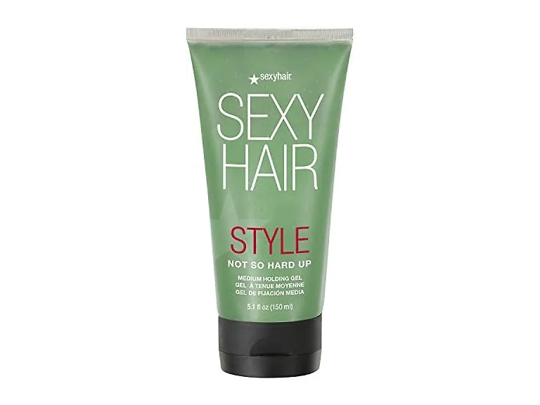 (2 Pack) Sexy Hair Not So Hard Up Medium Hold Gel, 5.1 oz