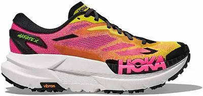 Hoka Mafate X Men's Shoes Neon Hoka Citrus/Neon Rose Size 8.5