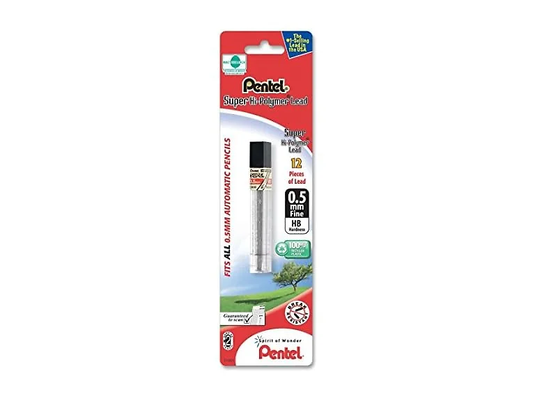 Pentel 0.5mm Super Hi-Polymer Lead