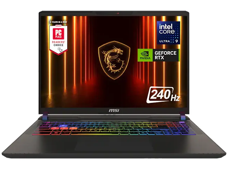 MSI Vector 16 HX AI 16" Intel Ultra Laptop
