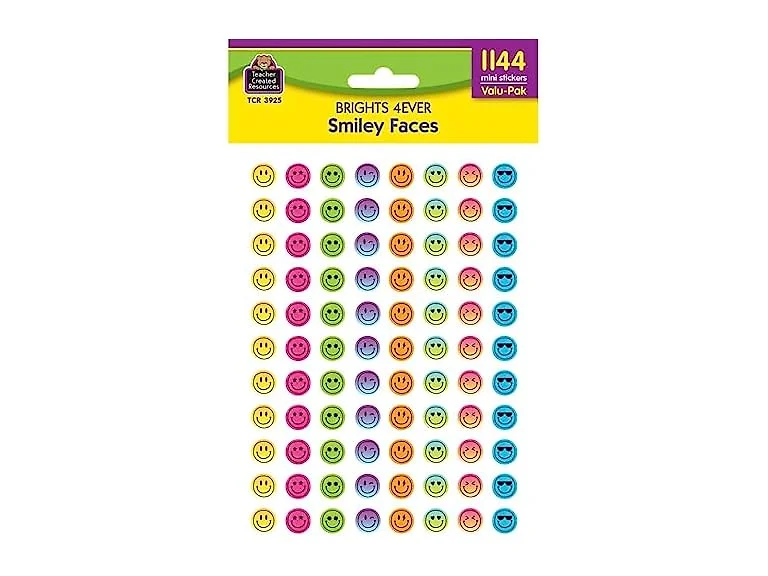 Teacher Created Resources Brights 4Ever Smiley Faces