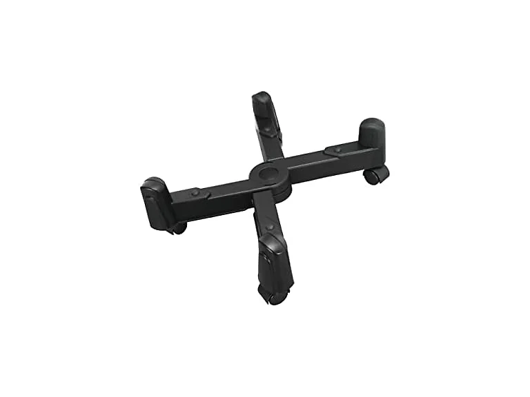 Syba Adjustable Width Black CPU Stand