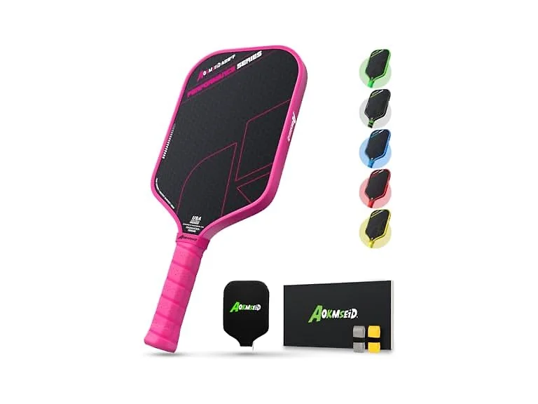 Pink Carbon Fiber Pickleball Paddle