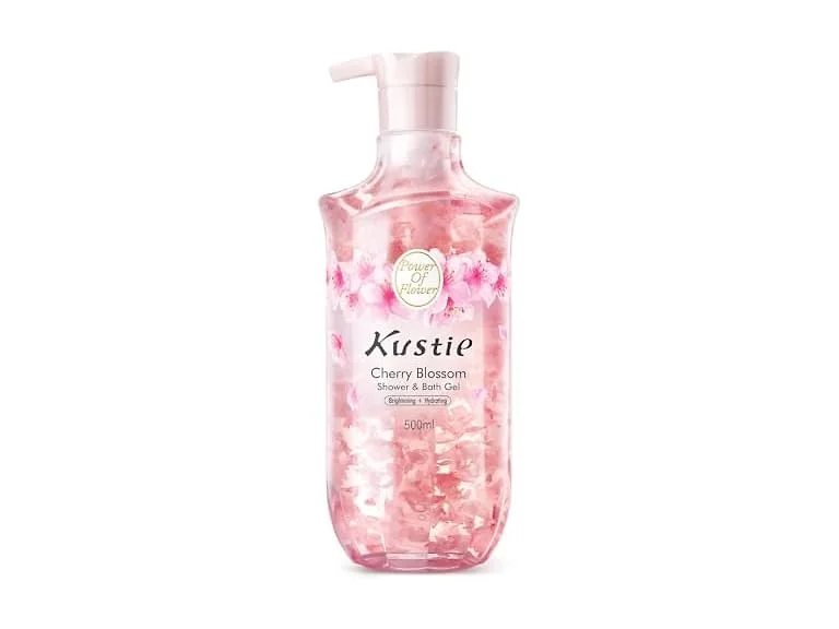 Kustie B0D44TM5CL Cherry Blossom Body Wash 16.9