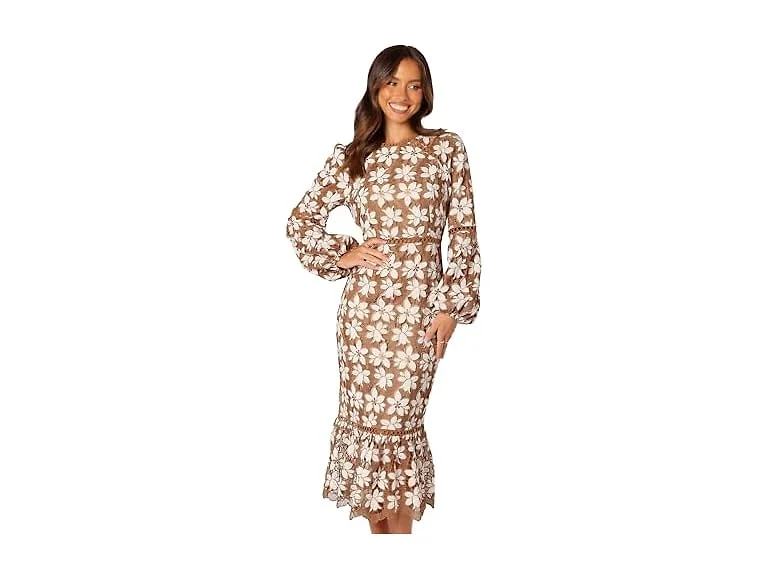 Petal & Pup (S) Pierre Long Sleeve Lace Dress