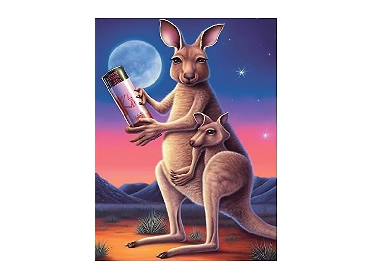 Bimkole 5D Diamond Painting Kits Kangaroo, DIY