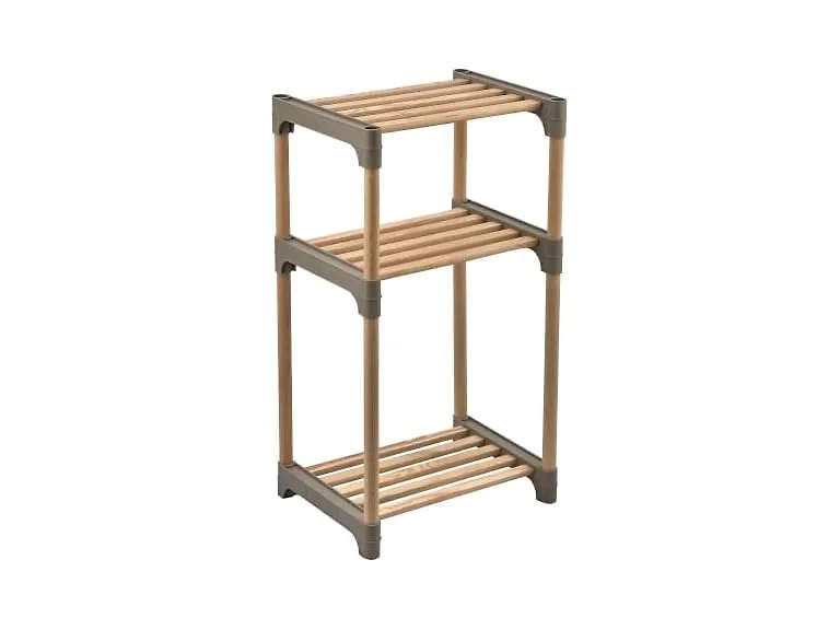 Honey-Can-Do 3-Tier Wood Side Table