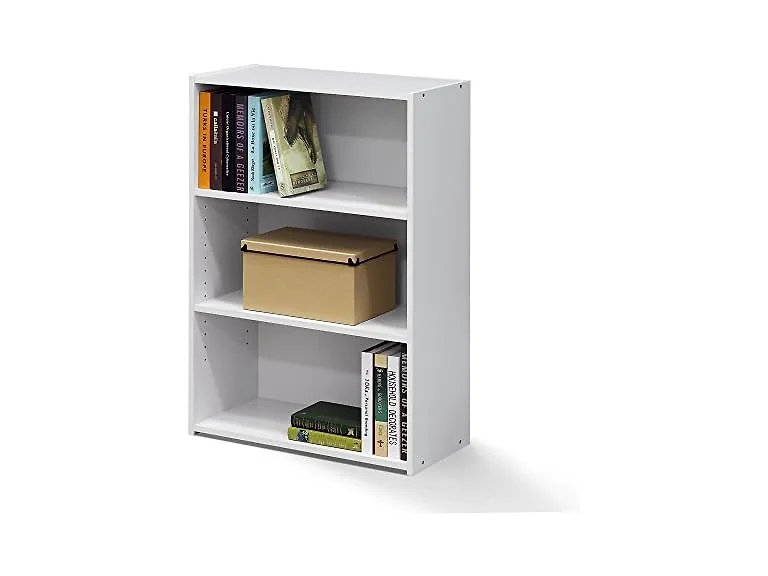 Furinno WRIGHT 3-Tier Bookshelf White