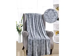 Luxury Home VERSAILLES-THROW-GREY Versaill
